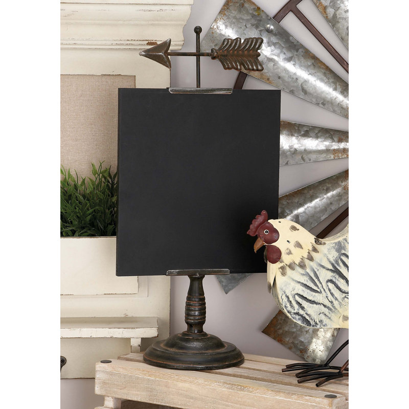 Gracie Oaks Free Standing Chalkboard & Reviews Wayfair
